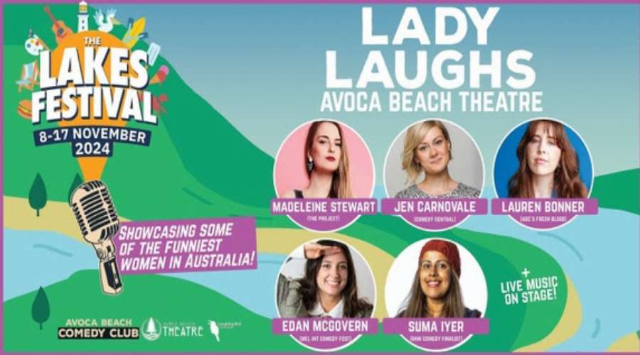 Laughing Bird Arts Association - Lady Laughs Comedy Night LIVE